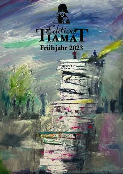 Fr&uuml;hjahr 2023 - Edition Tiamat