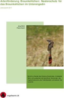 Artenf&ouml;rderung Braunkehlchen: Nesterschutz f&uuml;r das Braunkehlchen im Unterengadin - Schweizerische Vogelwarte Sempach
