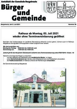 Rathaus ab Montag, 05. Juli 2021 wieder ohne Terminvereinbarung geöffnet