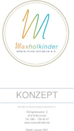 KONZEPT der Eltern-Kind-Initiative Maxhof e.V - K&ouml;nigswieserstr. 5 81475 M&uuml;nchen - Maxhofkinder