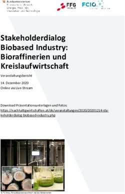 Stakeholderdialog Biobased Industry: Bioraffinerien und Kreislaufwirtschaft - Nachhaltig Wirtschaften