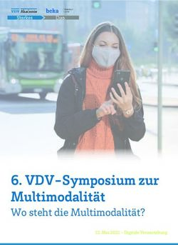 VDV-Symposium zur Multimodalit&auml;t - Wo steht die Multimodalit&auml;t? 12. Mai 2021 - Digitale Veranstaltung