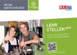 LEHR STELLEN 2019 Lerne, was Spa&szlig; macht und DICH herausfordert! - wk/ooe sparte.industrie - WKO