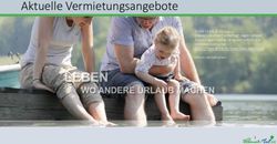 Aktuelle Vermietungsangebote - Dieses Dokument unterliegt regelmäßigen Änderungen! Gültig ist ausschließlich die Onlineversion unter ...