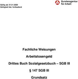 Fachliche Weisungen Arbeitslosengeld Drittes Buch Sozialgesetzbuch - SGB III - 147 SGB III Grundsatz - G&uuml;ltig ab: 01.01.2020 G&uuml;ltigkeit bis: ...