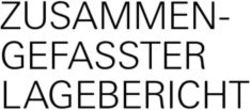 ZUSAMMEN-GEFASSTER LAGEBERICHT - HUGO BOSS ...