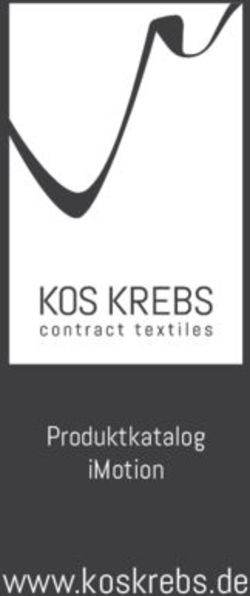 www.koskrebs.de Produktkatalog iMotion