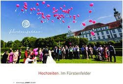 Hochzeiten - F&uuml;rstenfelder
