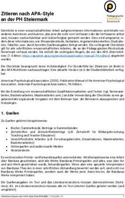 Zitieren nach APA-Style an der PH Steiermark