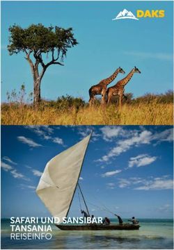 SAFARI UND SANSIBAR TANSANIA REISEINFO - DAKS-Reisen