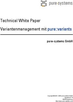Technical White Paper Variantenmanagement mit pure::variants - pure-systems GmbH