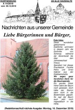 Nachrichten aus unserer Gemeinde - Liebe B&uuml;rgerinnen und B&uuml;rger