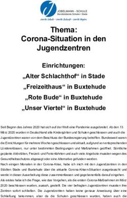 Thema: Corona-Situation in den Jugendzentren - Einrichtungen: "Alter Schlachthof" in Stade "Freizeithaus" in Buxtehude "Rote Bude" in Buxtehude ...