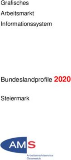 Bundeslandprofile 2020 - Grafisches Arbeitsmarkt Informationssystem - Steiermark - AMS | Arbeitsmarktprofile