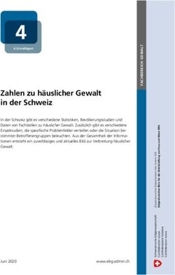 Zahlen zu h&auml;uslicher Gewalt in der Schweiz