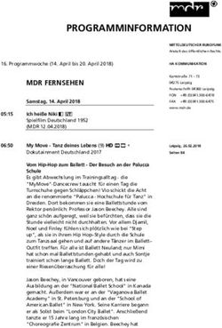 PROGRAMMINFORMATION - MDR