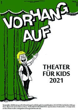 THEATER F&Uuml;R KIDS 2021 - Medio.Rhein.Erft