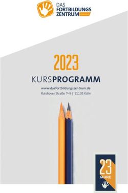KURSPROGRAMM www.dasfortbildungszentrum.de Rolshover Stra&szlig;e 7-9 | 51105 K&ouml;ln