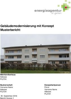 Geb&auml;udemodernisierung mit Konzept Musterbericht