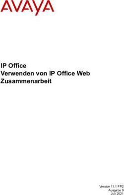 IP Office Verwenden von IP Office Web Zusammenarbeit - Version 11.1 FP2 Ausgabe 9 Juli 2021