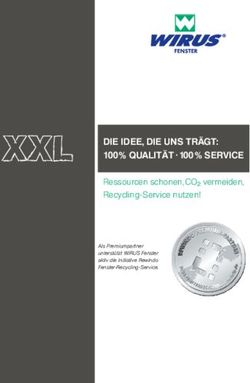 DIE IDEE, DIE UNS TRÄGT: 100 % QUALITÄT 100 % SERVICE - Ressourcen schonen, CO2 vermeiden, Recycling-Service nutzen! - WIRUS-Fenster