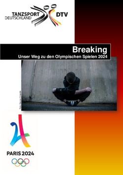 Breaking Unser Weg zu den Olympischen Spielen 2024 - Deutscher Tanzsportverband