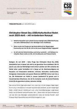 Christopher Street Day (CSD)-Kulturfestival findet auch 2020 statt - mit ver&auml;ndertem Konzept - CSD Stuttgart