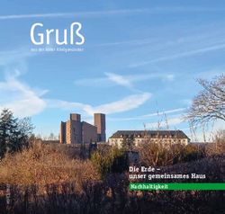Gru&szlig; - Die Erde - unser gemeinsames Haus Nachhaltigkeit - Abtei K&ouml;nigsm&uuml;nster