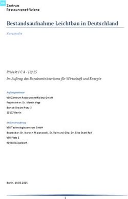 Bestandsaufnahme Leichtbau in Deutschland