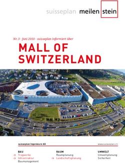 MALL OF SWITZERLAND - BAU RAUM Raumplanung - suisseplan Ingenieure AG