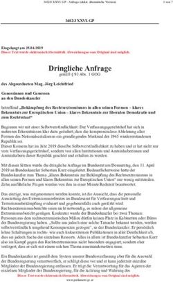 Dringliche Anfrage - &Ouml;sterreichisches Parlament