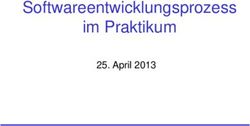 Softwareentwicklungsprozess im Praktikum - April 2013