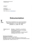 Dokumentation Wohnhaus bestehend aus zwei Hausteilen K&auml;sereistrasse 4, 6, 6a, 3462 Weier i.E. (Affoltern I.E. Gbb1.-Nr. 539)