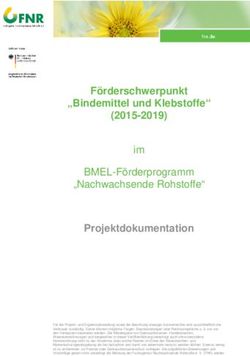 Förderschwerpunkt "Bindemittel und Klebstoffe" (2015-2019)