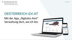 OESTERREICH.GV.AT Mit Der App "Digitales Amt" Verwaltung Dort, Wo Ich ...