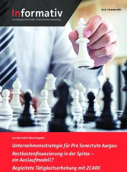 Informativ - Keller Unternehmensberatung AG