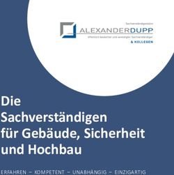Die Sachverst&auml;ndigen f&uuml;r Geb&auml;ude, Sicherheit und Hochbau - ERFAHREN - KOMPETENT - UNABH&Auml;NGIG - EINZIGARTIG
