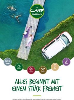 Alles beginnt mit einem st&uuml;ck freiheit - Vital Camping Bayerbach