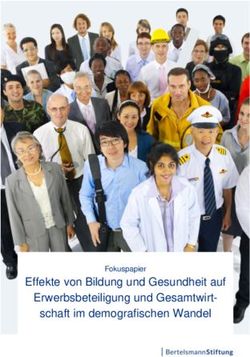 Effekte von Bildung und Gesundheit auf Erwerbsbeteiligung und Gesamtwirt-schaft im demografischen Wandel - Fokuspapier
