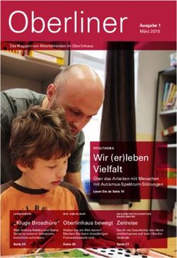 Oberliner Ausgabe 1 - Aktiva Potsdam im Oberlinhaus