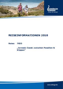 REISEINFORMATIONEN 2018 - Wikinger Reisen