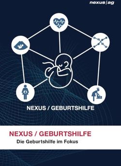 NEXUS / GEBURTSHILFE Die Geburtshilfe im Fokus - nexus-ag