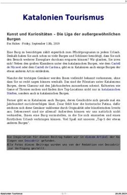 Katalonien Tourismus Kunst und Kuriosit&auml;ten - Die Liga der au&szlig;ergew&ouml;hnlichen Burgen