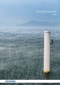 Gesch&auml;ftsbericht 2021 - Lake Lucerne