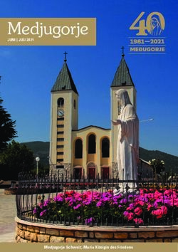 Medjugorje - Medjugorje Schweiz, Maria K&ouml;nigin des Friedens