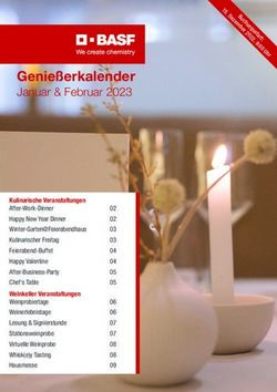 Genie&szlig;erkalender Januar & Februar 2023
