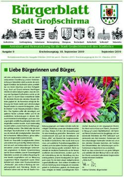 B&uuml;rgerblatt Stadt Gro&szlig;schirma - B&uuml;rgerblatt