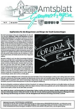 Impftermine f&uuml;r die B&uuml;rgerinnen und B&uuml;rger der Stadt Gammertingen