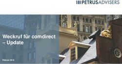 Weckruf f&uuml;r comdirect - Update - Petrus Advisers Ltd.