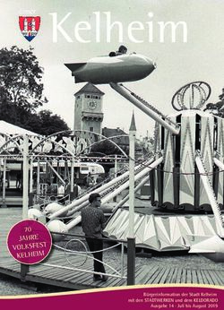 Kelheim - 70 JAH R E - Unser - Stadt Kelheim